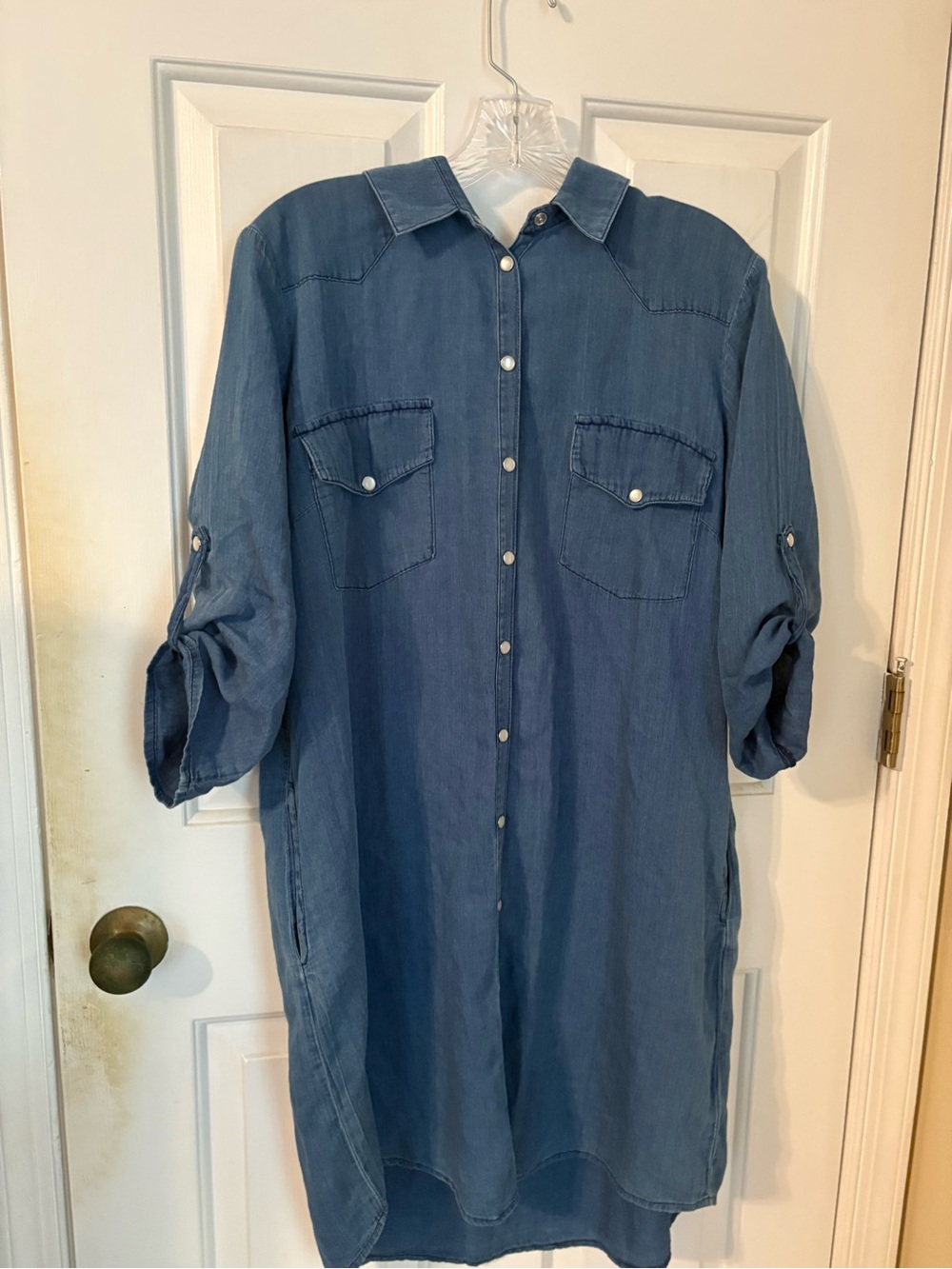 KUT Denim Midi Dress